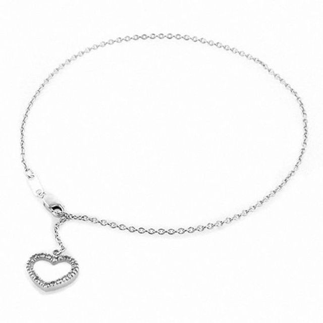 Zales on sale heart anklet