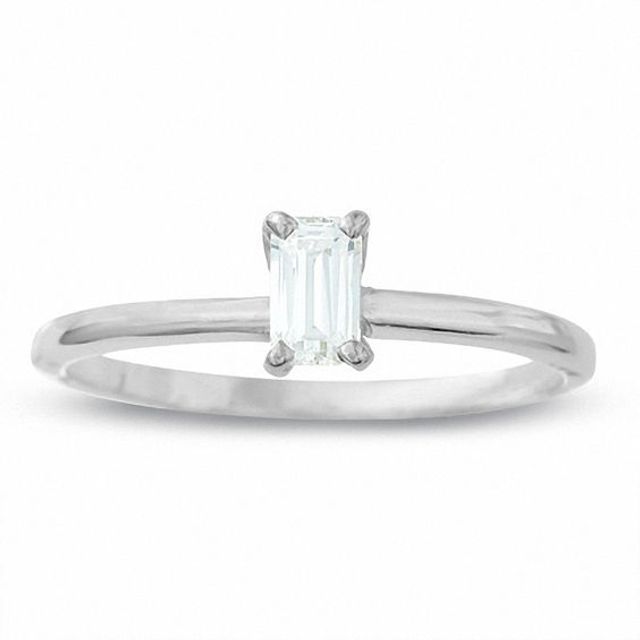 1 1 2 carat deals emerald cut diamond ring