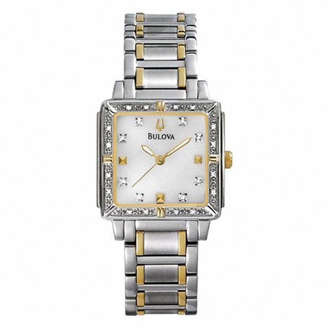 Bulova square sale face watch