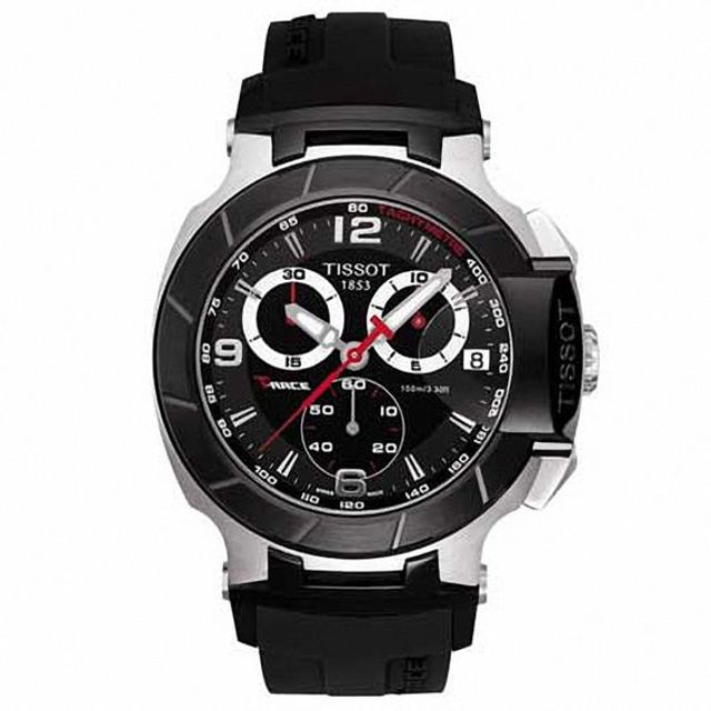 Cheap Swiss Rubber Watch Strap T048.417.27.057.10_K0006023