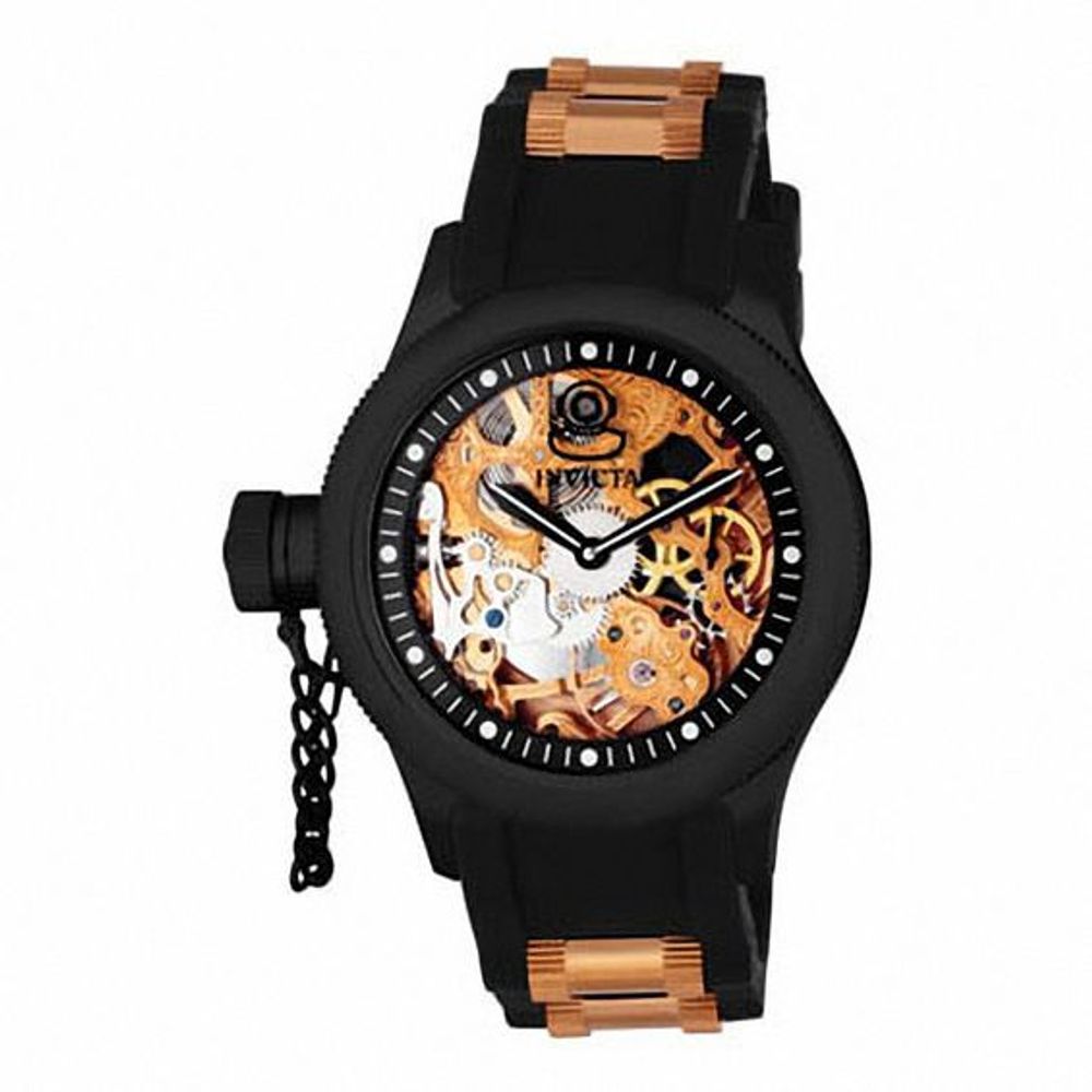 Invicta skeleton russian diver best sale