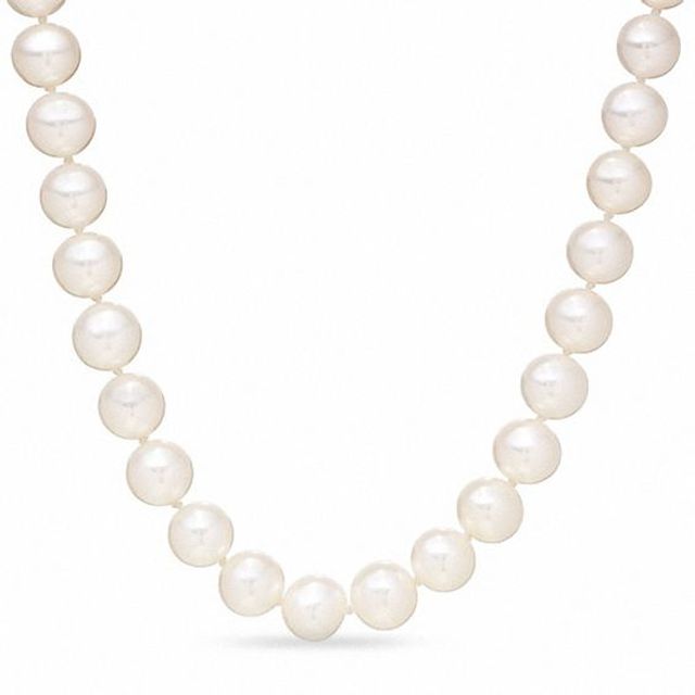 Freshwater pearl strand on sale necklace