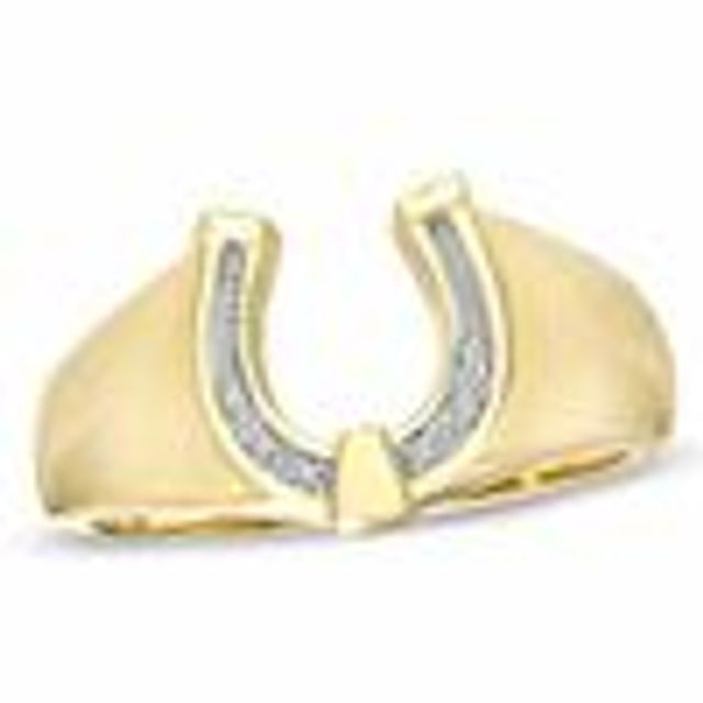 Zales on sale horseshoe ring