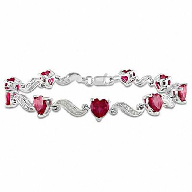 Ruby bracelet clearance zales