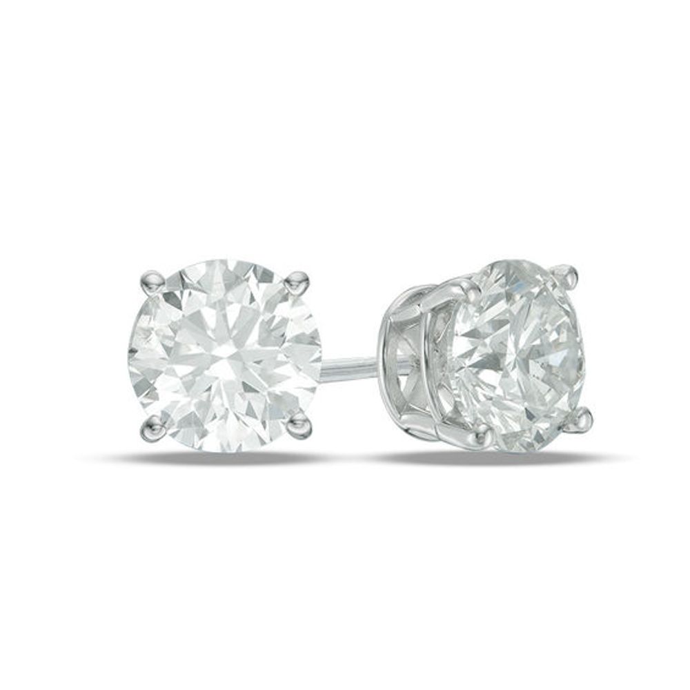 Zales gold store stud earrings