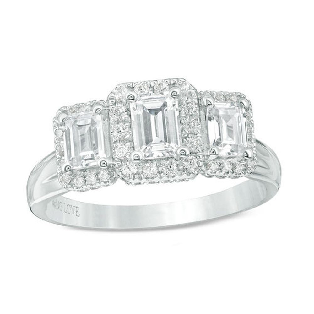 Vera wang love deals collection emerald cut