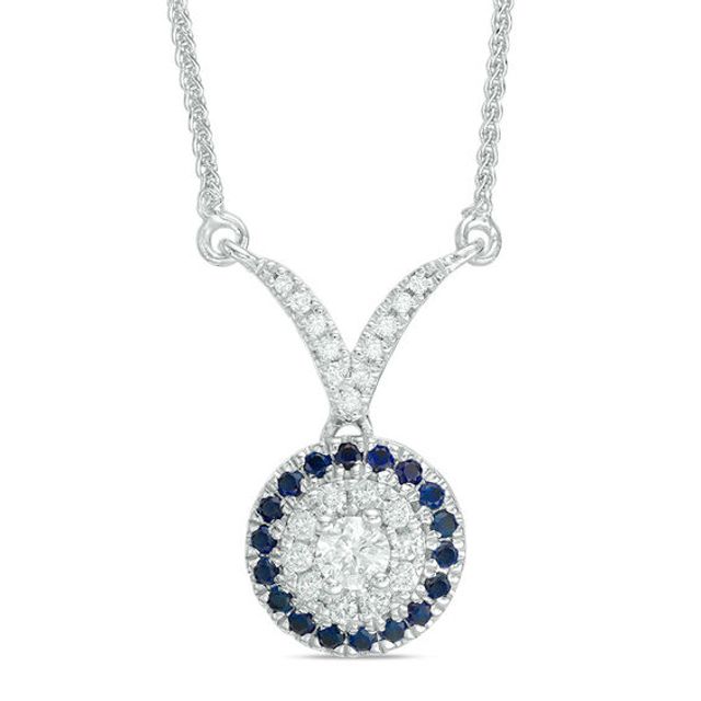 Vera wang sapphire on sale necklace