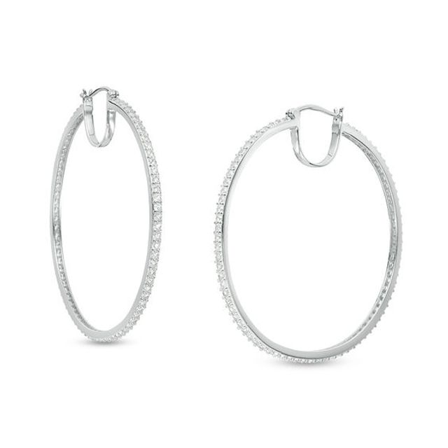 Zales outlet deals hoop earrings