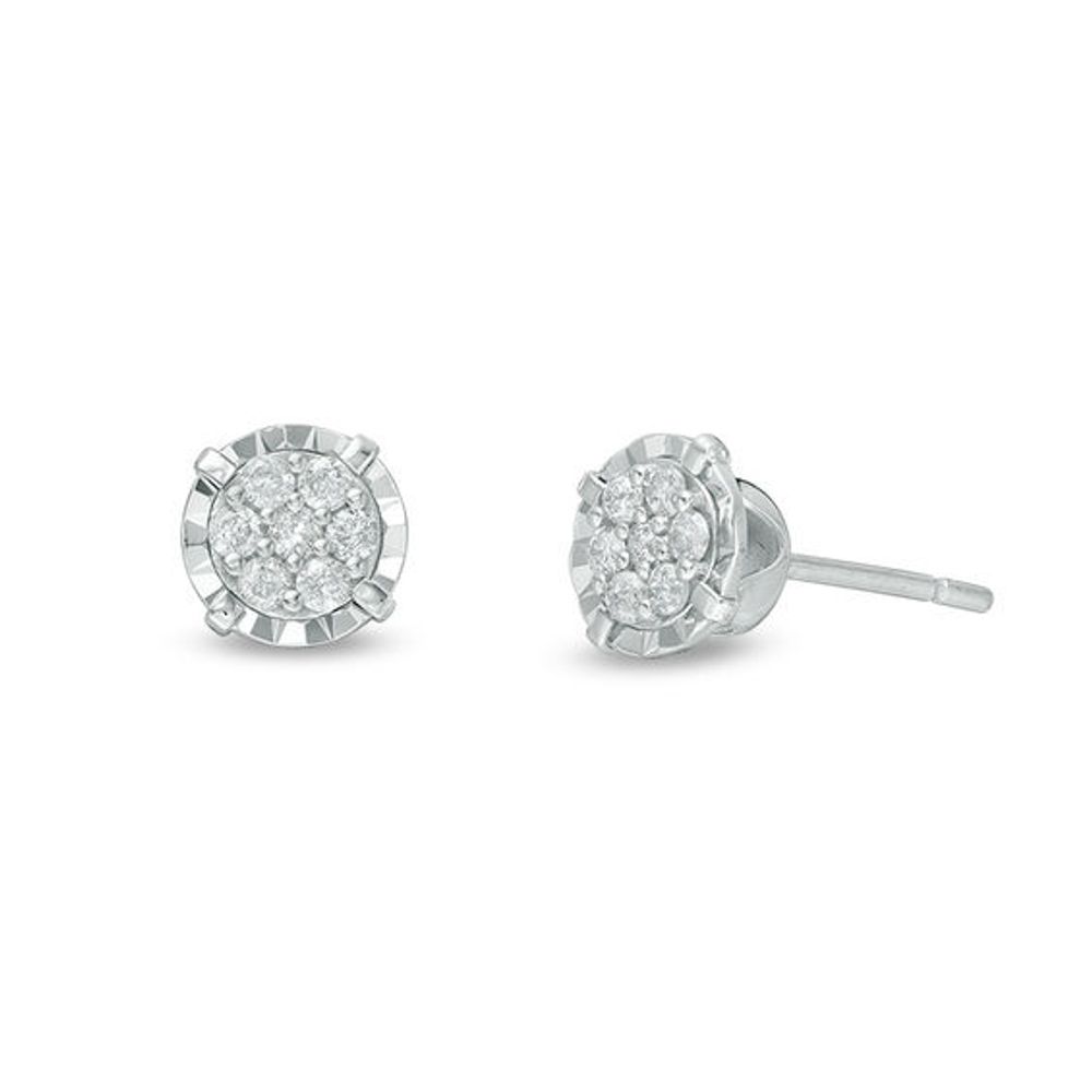 Zales outlet deals diamond stud earrings