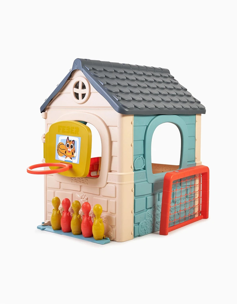 Casa Gioco Ecologica FEBER - Con Orto, Mulino A Vento, Riciclaggio, Per Bambini Da 2 Anni - Foto 10